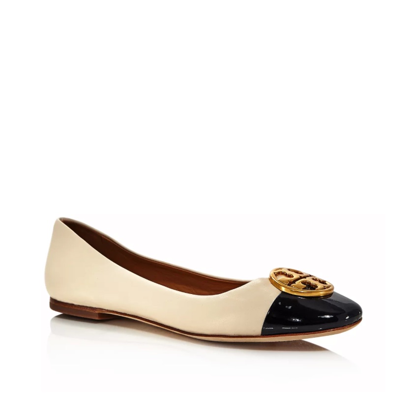 Tory Burch Cap Toe Ballet Flats